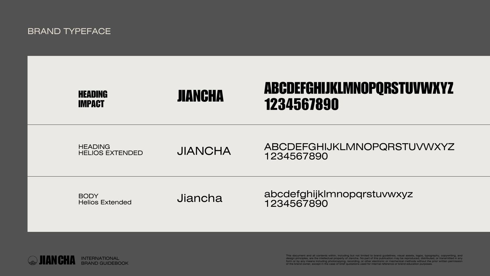 Brand Typeface