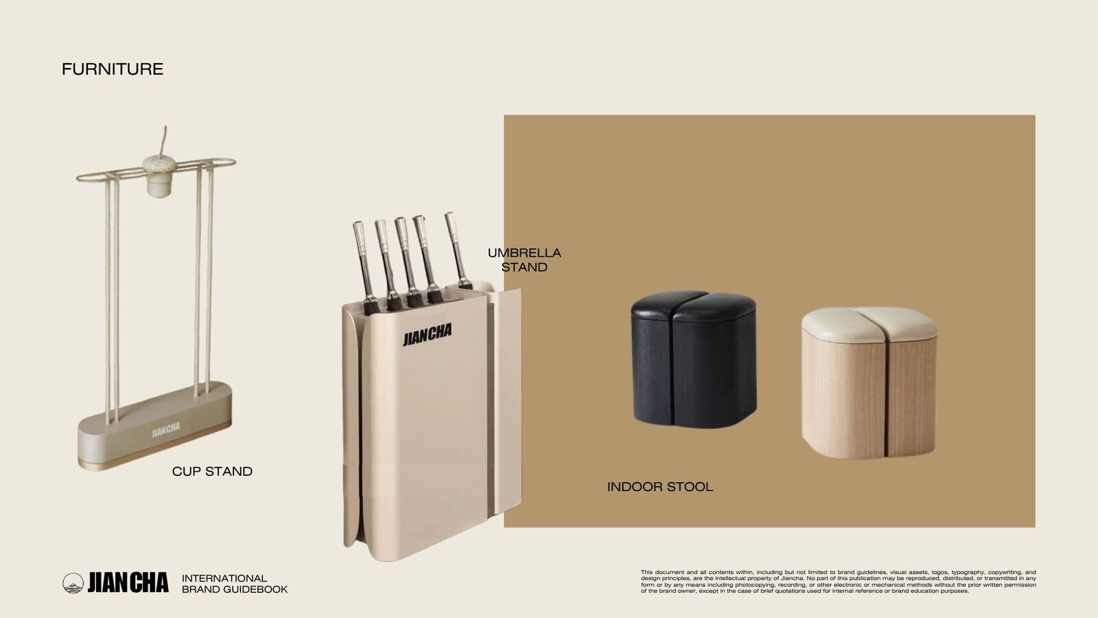 Umbrella Stand · Cup Stand · Stool